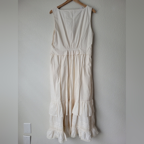 NWT Christy Dawn the Rafaella dress in pearl, xlarge - Picture 8 of 14